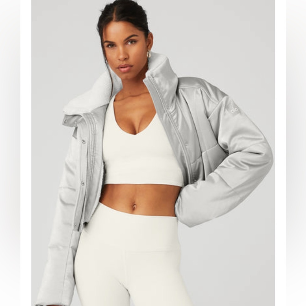 Orion Cropped Puffer Alo